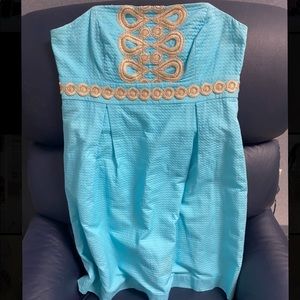 Strapless size 6 Lily Pulitzer dress